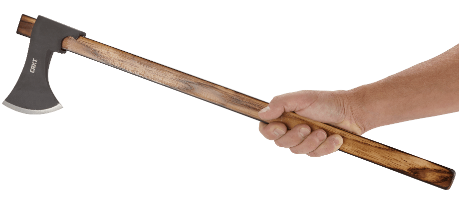 Waga (g): 930 | Wykończenie ostrza: Czarny fosforan magnezu | Długość ostrza (cm): 10.4 | Długość całkowita (cm): 66 | Grubość ostrza (cm): 3.2 - LifeGun.pl Siekiera CRKT 2747 Cimbri-7