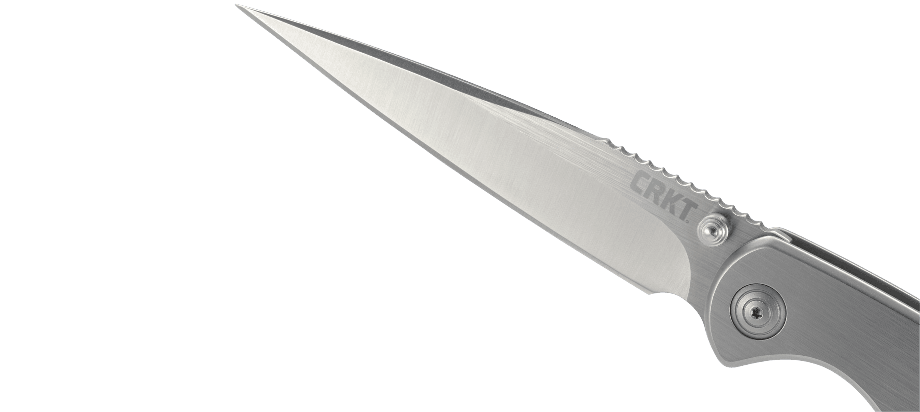 Stal: 8Cr13MoV, HRC 58-60 | Blokada ostrza: Frame Lock | Grubość ostrza (cm): 0.31 | Rękojeść: Stal nierdzewna | Długość całkowita (cm): 20.4 | Długość po złożeniu (cm): 11.2 | Długość ostrza (cm): 9 - LifeGun.pl Nóż CRKT 7016 Flat Out-5