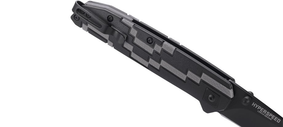 Waga (g): 107 | Długość całkowita (cm): 20.9 | Blokada ostrza: Locking Liner | Grubość ostrza (cm): 0.25 | Rękojeść: Nylonowe okładziny wzmocnione włóknem szklanym | Stal: 8Cr14MoV | Wykończenie ostrza: Czarna oksyda | Długość po złożeniu (cm): 11.7 | Długość ostrza (cm): 9 - LifeGun.pl Nóż CRKT 7020 Hyperspeed-4