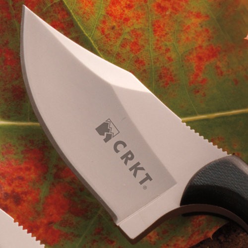 Ostrze ząbkowane: Nie | Futerał: Kabura zytelowa | Opakowanie: Pudełko kartonowe | Waga (g): 45 | Rodzaj ostrza:: Bowie | Stal: 5Cr15MoV | Wykończenie ostrza: Bead-blast | Grubość ostrza (cm): 0.27 | Rękojeść: Zytel | Twardość materiału ostrza::: 55-57 HRC | Projektant: Alan Folts | Długość całkowita (cm): 13 | Blokada ostrza: Ostrze stałe | Długość ostrza (cm): 5.4 - LifeGun.pl Nóż CRKT 2387 Minimalist Bowie-3