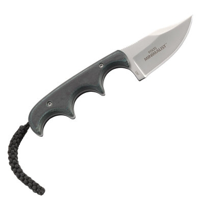 Ostrze ząbkowane: Nie | Futerał: Kabura zytelowa | Opakowanie: Pudełko kartonowe | Waga (g): 45 | Rodzaj ostrza:: Bowie | Stal: 5Cr15MoV | Wykończenie ostrza: Bead-blast | Grubość ostrza (cm): 0.27 | Rękojeść: Zytel | Twardość materiału ostrza::: 55-57 HRC | Projektant: Alan Folts | Długość całkowita (cm): 13 | Blokada ostrza: Ostrze stałe | Długość ostrza (cm): 5.4 - LifeGun.pl Nóż CRKT 2387 Minimalist Bowie-4