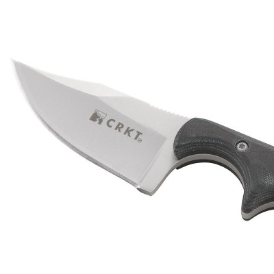 Ostrze ząbkowane: Nie | Futerał: Kabura zytelowa | Opakowanie: Pudełko kartonowe | Waga (g): 45 | Rodzaj ostrza:: Bowie | Stal: 5Cr15MoV | Wykończenie ostrza: Bead-blast | Grubość ostrza (cm): 0.27 | Rękojeść: Zytel | Twardość materiału ostrza::: 55-57 HRC | Projektant: Alan Folts | Długość całkowita (cm): 13 | Blokada ostrza: Ostrze stałe | Długość ostrza (cm): 5.4 - LifeGun.pl Nóż CRKT 2387 Minimalist Bowie-5