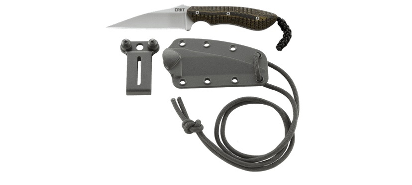 Ostrze ząbkowane: Nie | Futerał: Kydex | Opakowanie: Pudełko kartonowe | Waga (g): 85 | Rodzaj ostrza:: Wharncliffe | Stal: 5Cr15MoV | Wykończenie ostrza: Bead-blast | Grubość ostrza (cm): 0.25 | Rękojeść: G10 | Twardość materiału ostrza::: 55-57 HRC | Projektant: Alan Folts | Długość całkowita (cm): 15.9 | Blokada ostrza: Ostrze stałe | Długość ostrza (cm): 7.6 - LifeGun.pl Nóż CRKT 2388 S.P.E.W.-3