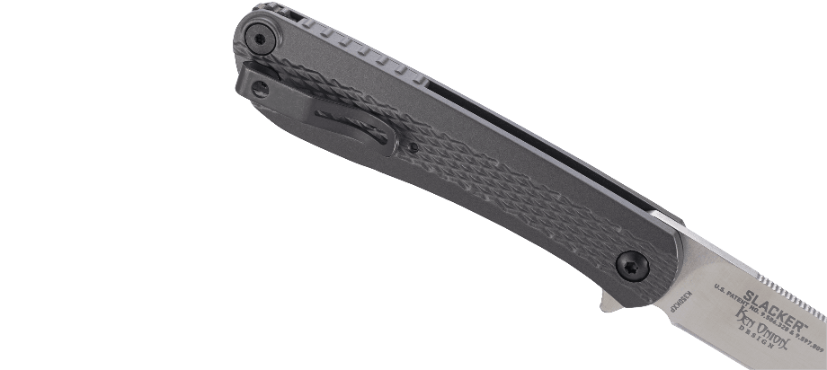Waga (g): 73 | Długość całkowita (cm): 19.5 | Blokada ostrza: Locking Liner | Grubość ostrza (cm): 0.28 | Rękojeść: Aluminium 6061 | Stal: 1.4116, 55-57 HRC | Wykończenie ostrza: Satynowe | Długość po złożeniu (cm): 10.9 | Długość ostrza (cm): 8.4 - LifeGun.pl Nóż CRKT K350KXP Slacker-5