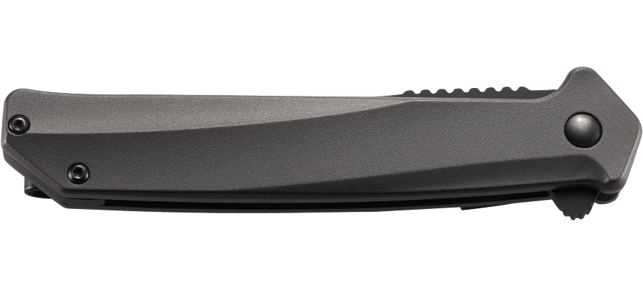 Waga (g): 107 | Stal: D2 | Wykończenie ostrza: Czarna oksyda | Długość po złożeniu (cm): 11.6 | Długość ostrza (cm): 8.9 | Twardość materiału ostrza::: 59-61 HRC | Długość całkowita (cm): 20.6 | Blokada ostrza: Locking Liner | Grubość ostrza (cm): 0.32 | Rękojeść: Aluminium 6061 - LifeGun.pl Nóż CRKT K500GKP Helical Czarny-2