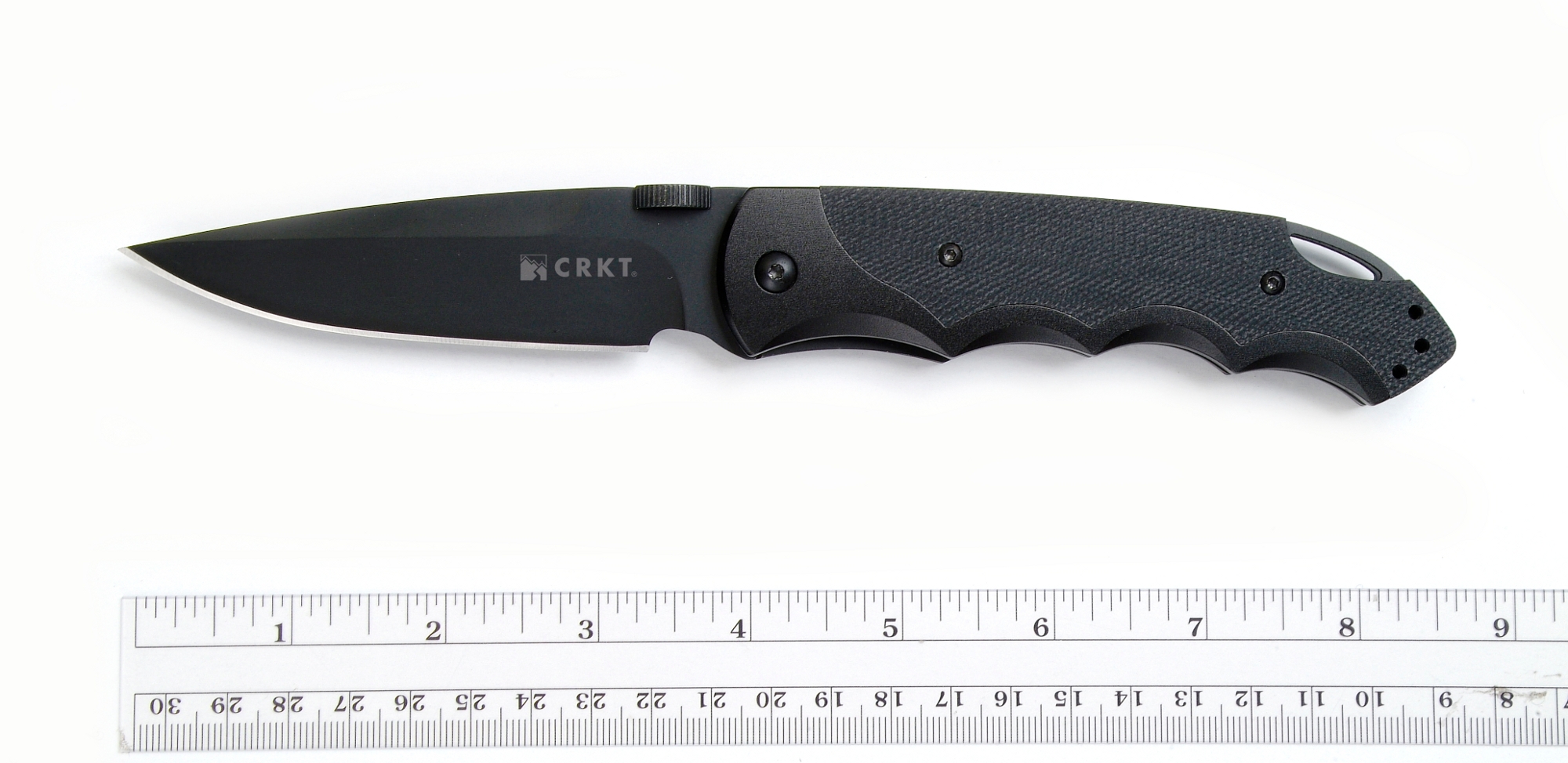 Nóż Składany CRKT 1050K Fire Spark Czarny-4