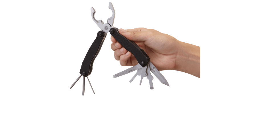 Waga (g): 275 | Wykończenie ostrza: Bead-blast | Długość po złożeniu (cm): 10.5 | Długość ostrza (cm): 6.3 | Długość całkowita (cm): 22.8 | Blokada ostrza: Locking Liner | Grubość ostrza (cm): 0.22 | Rękojeść: G10 - LifeGun.pl Multitool CRKT 1911 Tool R5100-10