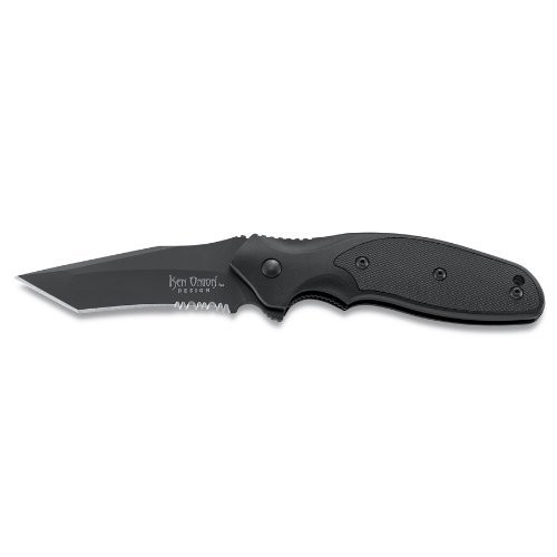 Ostrze ząbkowane: Tak | Opakowanie: Pudełko kartonowe | Waga (g): 119 | Rodzaj ostrza:: Tanto | Stal: AUS 8 | Wykończenie ostrza: Azotek tytanu - czarne | Długość po złożeniu (cm): 12.4 | Długość ostrza (cm): 8.2 | Rękojeść: Aluminium + 420J2 | Twardość materiału ostrza::: 58-59 HRC | Projektant: Ken Onion | Długość całkowita (cm): 20.9 | Blokada ostrza: Locking Liner | Grubość ostrza (cm): 0.3 | Rodzaj ząbkowania ostrza: Combo w/ Triple Point Serrations - LifeGun.pl NÓŻ CRKT K490KKS ONION SHENANIGAN TANTO-1