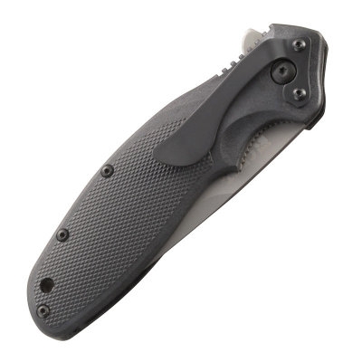 Ostrze ząbkowane: Nie | Opakowanie: Pudełko kartonowe | Waga (g): 116 | Rodzaj ostrza:: Zmodyfikowany Drop Point | Stal: AUS8 | Wykończenie ostrza: Bead-blast | Długość po złożeniu (cm): 12.4 | Długość ostrza (cm): 8.2 | Twardość materiału ostrza::: 58-59 HRC | Projektant: Ken Onion | Długość całkowita (cm): 20.9 | Blokada ostrza: Locking Liner | Grubość ostrza (cm): 0.3 | Rękojeść: Zytel - LifeGun.pl Nóż CRKT Shenanigan Z K480KKP-4