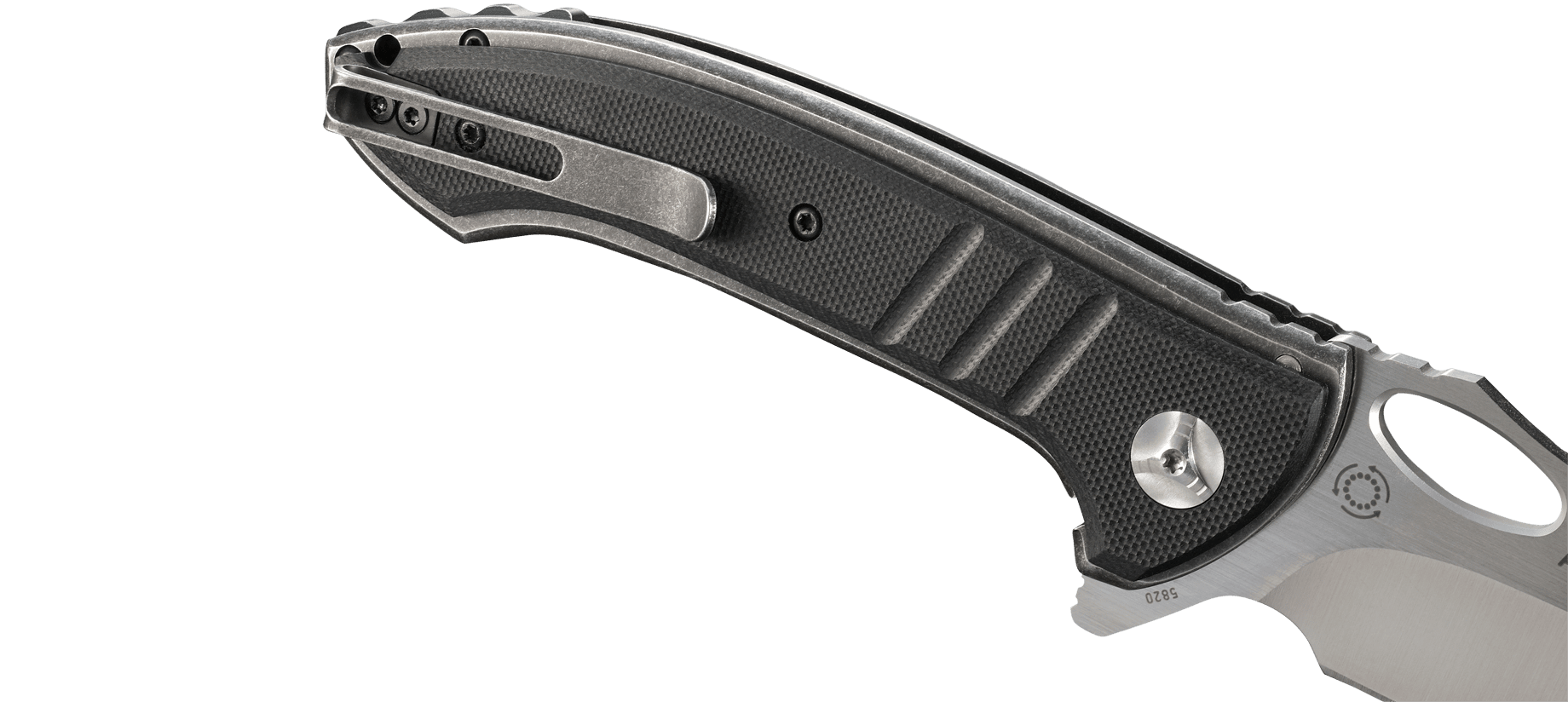 Nóż CRKT Avant Tac 5820 Avant to nóż codziennego użytku inspirowany taktycznym wyposażeniem. Nóż również wyposażono we flipper i system łożysk IKBS, znacząco przyśpieszające wysunięcie ostrza. Rękojeść wykonano z tworzywa G10, zapewnia ono idealny chwyt w każdych warunkach pogodowych. Smukły o ergonomicznej konstrukcji jest wygodny do noszenia oraz stworzony do ciężkiej pracy. Specyfikacje: Długość ostrza - LifeGun.pl Nóż CRKT Avant Tac 5820-6