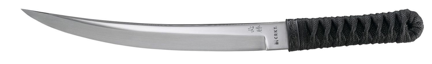 Ostrze ząbkowane: Nie | Futerał: Kydex | Opakowanie: Pudełko kartonowe | Waga (g): 465 | Rodzaj ostrza:: Zmodyfikowane tanto | Stal: YK-30 | Wykończenie ostrza: Satynowe | Grubość ostrza (cm): 0.6 | Rękojeść: Skórzana pleciona | Twardość materiału ostrza::: 57-59 HRC | Projektant: James Williams | Długość całkowita (cm): 46.7 | Blokada ostrza: Ostrze stałe | Długość ostrza (cm): 33 - LifeGun.pl Nóż CRKT Hisshou 2910-1