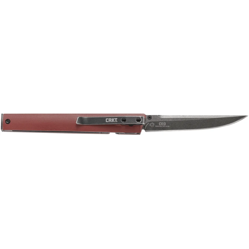 Nóż CRKT 7096BKD2 CEO Burgundy 6 Nóż CRKT 7096BKD2 CEO Burgundy