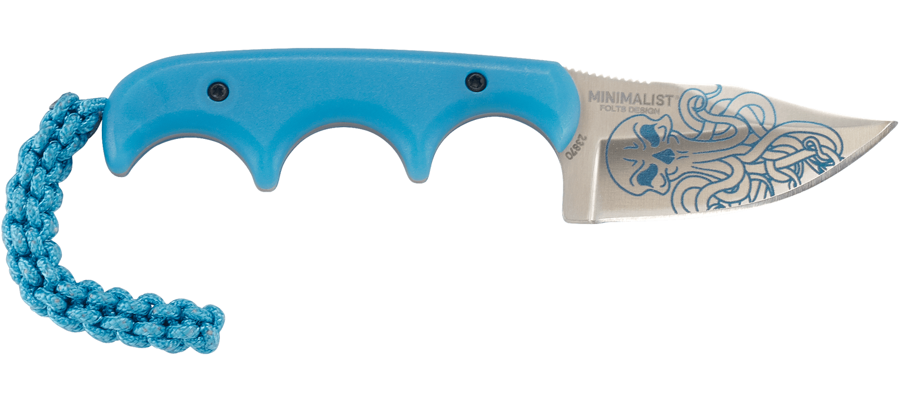 Nóż CRKT 2387 O Minimalist Bowie Cthulhu Niewielki i poręczny nóż z wytrzymałą rękojeścią i nadrukowanym wzorem na ostrzu nawiązującym o stworzonej przez H. P. Lovecrafta postaci mitycznego bóstwa - Cthulhu. Idealny do cięć i nieodzowny towarzysz podczas wypadu do lasu bądź przy pracach w garażu. Pokrowiec można zawiesić na szyi lub przymocować do pasa. - LifeGun.pl Nóż CRKT 2387 O Minimalist Bowie Cthulhu-4