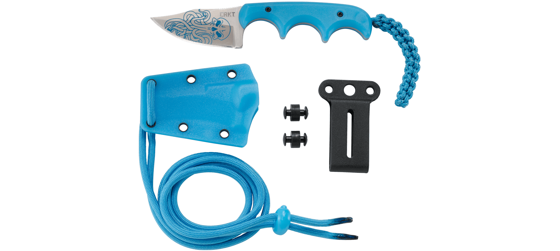 Nóż CRKT 2387 O Minimalist Bowie Cthulhu Niewielki i poręczny nóż z wytrzymałą rękojeścią i nadrukowanym wzorem na ostrzu nawiązującym o stworzonej przez H. P. Lovecrafta postaci mitycznego bóstwa - Cthulhu. Idealny do cięć i nieodzowny towarzysz podczas wypadu do lasu bądź przy pracach w garażu. Pokrowiec można zawiesić na szyi lub przymocować do pasa. - LifeGun.pl Nóż CRKT 2387 O Minimalist Bowie Cthulhu-6