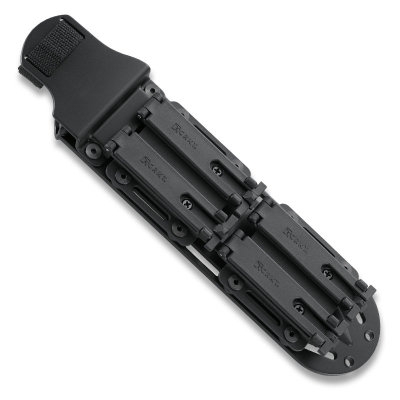 Ostrze ząbkowane: Nie | Futerał: Nylon | Kolor: Czarny | Opakowanie: Pudełko kartonowe | Waga (g): 431 | Rodzaj ostrza:: Drop point | Stal: 01 Tool Steel | Wykończenie ostrza: Proszkowane | Grubość ostrza (cm): 0.6 | Rękojeść: G10 | Twardość materiału ostrza::: 56-58 HRC | Projektant: Jim Hammond | Długość całkowita (cm): 35.9 | Blokada ostrza: Ostrze stałe | Długość ostrza (cm): 22.9 - LifeGun.pl Nóż taktyczny CRKT 2210 FE9-7