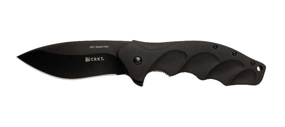 Ostrze ząbkowane: Nie | Kolor: Czarny | Opakowanie: Pudełko kartonowe | Waga (g): 179 | Rodzaj ostrza:: Zmodyfikowany Drop Point | Stal: AUS 8 | Wykończenie ostrza: Azotek tytanu - czarne | Długość po złożeniu (cm): 13.2 | Długość ostrza (cm): 8.9 | Twardość materiału ostrza::: 58-59 HRC | Projektant: Ken Onion | Długość całkowita (cm): 22.1 | Blokada ostrza: Locking Liner | Grubość ostrza (cm): 0.4 | Rękojeść: Aluminium + 420J2 - LifeGun.pl Nóż Składany CRKT Foresight K220KKP-2