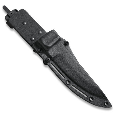 Ostrze ząbkowane: Nie | Futerał: Kydex | Opakowanie: Pudełko kartonowe | Waga (g): 257 | Rodzaj ostrza:: Zmodyfikowane tanto | Stal: 01 Tool Steel | Wykończenie ostrza: Satynowe | Grubość ostrza (cm): 0,6 | Rękojeść: Skórzana pleciona | Twardość materiału ostrza::: 56-58 HRC | Projektant: James Williams | Długość całkowita (cm): 26,67 | Blokada ostrza: Ostrze stałe | Długość ostrza (cm): 14,6 - LifeGun.pl Nóż CRKT Sakimori 2913-2