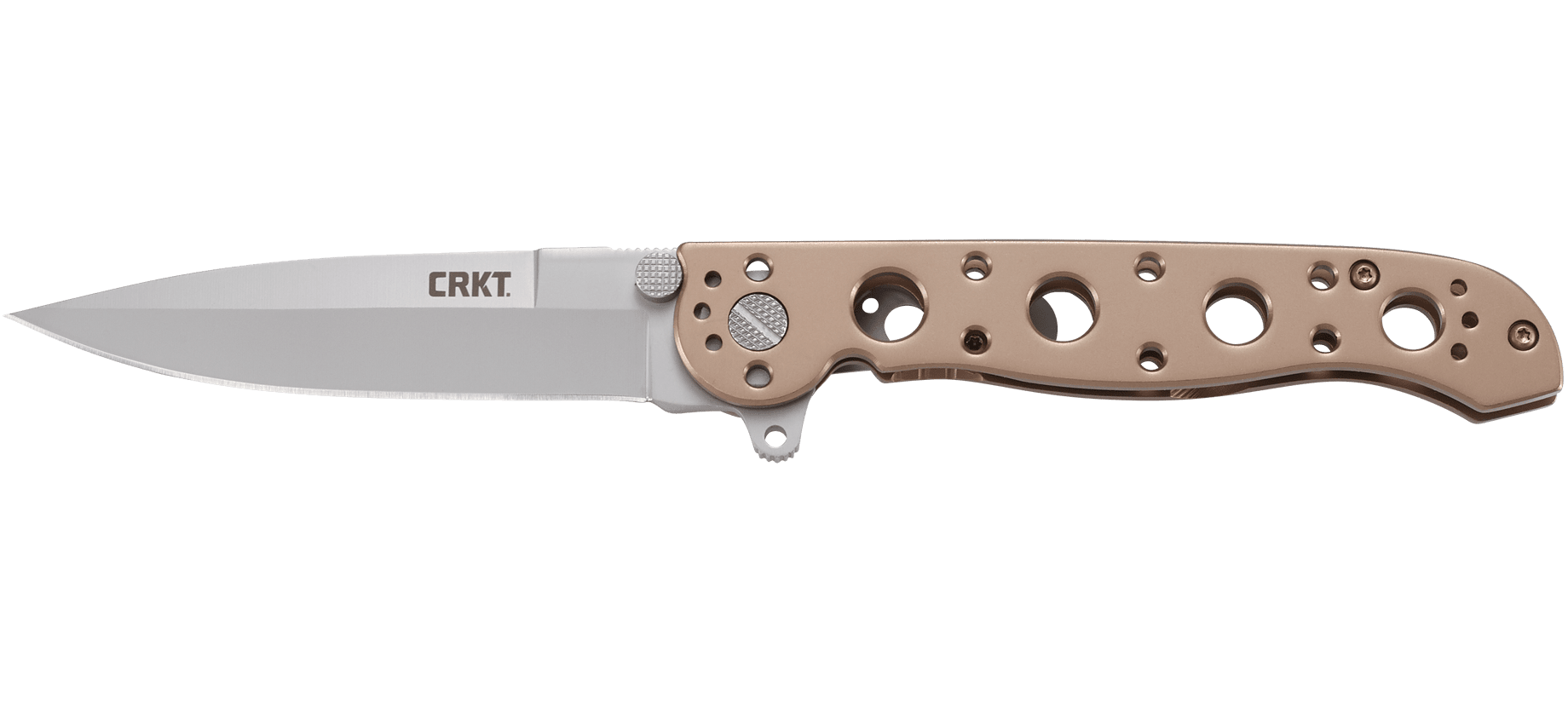 Nóż CRKT M16-03BS Od lat seria M16 Kita Carsona cieszy się ogromną popularnością. W odpowiedzi na liczne zapytania CRKT rozszerzyła gamę modeli noża M15 o wersję 03BS. Rama noża ze stali 2Cr13 SS została pokryta ultramocną powłoką z azotanku tytanu w kolorze imitującym brąz. Na miejscu utrzymują ją śruby Torx. Rękojeść jest tak zaprojektowana aby zapewnić wygodę i kontrolę - LifeGun.pl Nóż CRKT M16-03BS-1