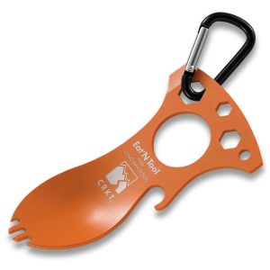 Niezbędnik Łyżko widelec CRKT Eat'n Tool Tangerine 9100TC-1