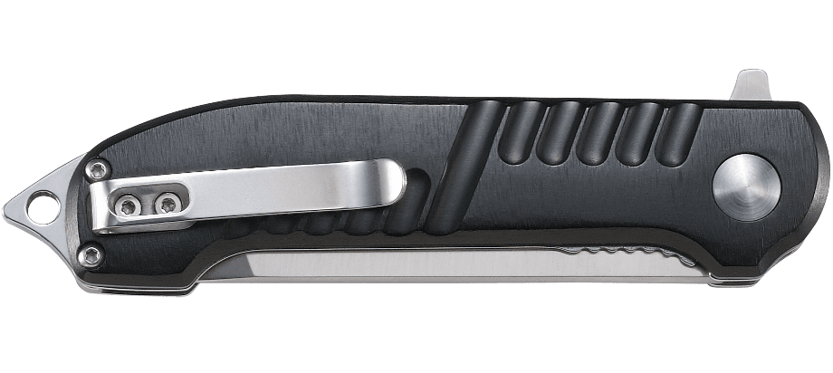 Nóż CRKT Razel GT 4031 Razel GT odważnie rzuca wyzwanie normom kształtu ostrza. Krótki profil ułatwia noszenie na co dzień, a innowacyjny system wspomaganego otwierania umożliwia błyskawiczne wysuniecie ostrza. Cechy: Mocny i lekki / aluminiowy uchwyt łączy wytrzymałość z minimalną wagą Flipper ułatwiający otwarcie ostrza System IKBS Specyfikacja: Długość ostrza / 76,58 mm Krawędź ostrza - LifeGun.pl Nóż CRKT Razel GT 4031-5