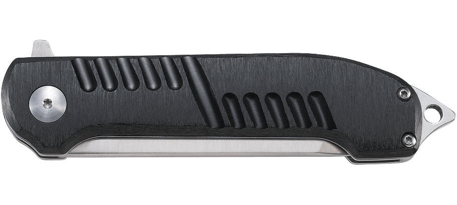 Nóż CRKT Razel GT 4031 Razel GT odważnie rzuca wyzwanie normom kształtu ostrza. Krótki profil ułatwia noszenie na co dzień, a innowacyjny system wspomaganego otwierania umożliwia błyskawiczne wysuniecie ostrza. Cechy: Mocny i lekki / aluminiowy uchwyt łączy wytrzymałość z minimalną wagą Flipper ułatwiający otwarcie ostrza System IKBS Specyfikacja: Długość ostrza / 76,58 mm Krawędź ostrza - LifeGun.pl Nóż CRKT Razel GT 4031-6