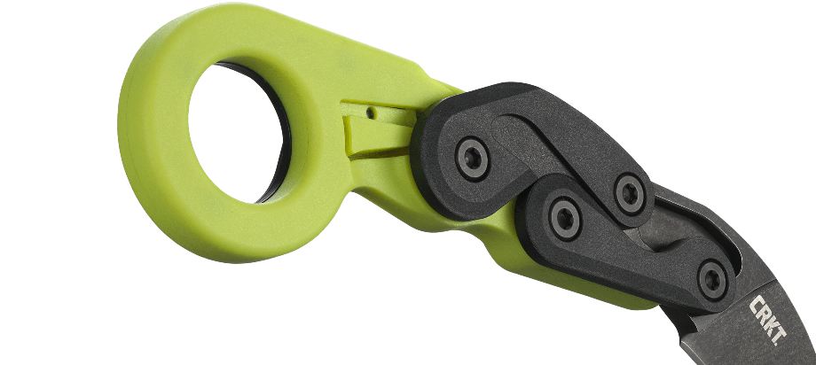 Nóż CRKT Provoke Zap 4041G Karambitowy nóż Provoke to pierwszy nóż w historii wyposażony w technologię Kinematic, pozostaje starannie schowany podczas transportu, a pojawia się jak tylko pojawiają się kłopoty. Część noża wykonano z Grivory — mocnego i lekkiego termoplastu. Zawsze gotowy do użycia, łatwy w obsłudze i dzięki swej konstrukcji niezwykle wytrzymały. Cechy: Łatwe - LifeGun.pl Nóż CRKT Provoke Zap 4041G-9