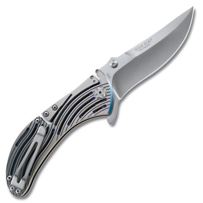 Ostrze ząbkowane: Nie | Opakowanie: Pudełko kartonowe | Waga (g): 136 | Rodzaj ostrza:: Clip Point | Stal: AUS 8 | Wykończenie ostrza: Satynowe | Długość po złożeniu (cm): 11.8 | Długość ostrza (cm): 9.1 | Twardość materiału ostrza::: 58-59 HRC | Projektant: Brian Tighe | Długość całkowita (cm): 20.8 | Blokada ostrza: Klecker Lock | Grubość ostrza (cm): 0.3 | Rękojeść: Stal nierdzewna, 420J2 - LifeGun.pl Nóż składany CRKT 5265 Tighe Rod-1