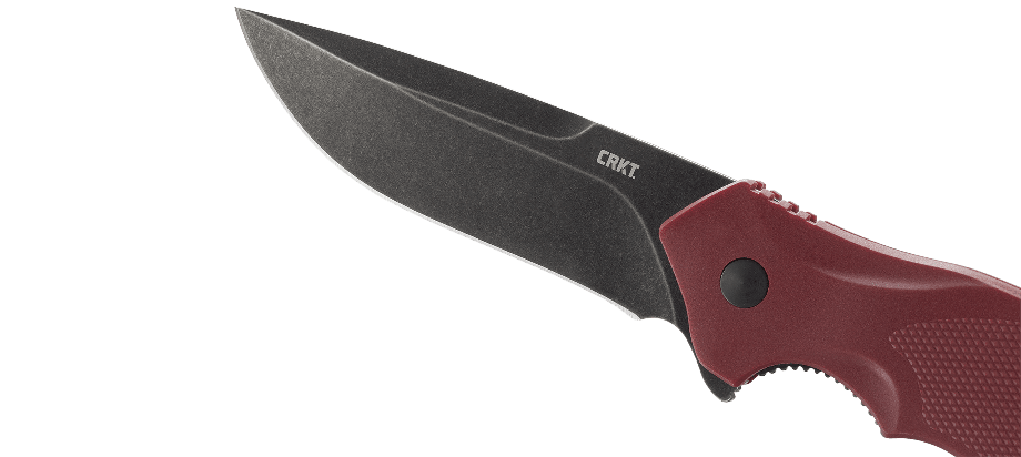Nóż CRKT Shenanigan Maroon K800RKP CRKT® ponownie przedstawia klasyczną serię Shenanigan™, składane noże do codziennego użytku zaprojektowane przez światowej sławy projektanta noży, Kena Oniona. Wyposażony w wielokrotnie nagradzaną innowację Assisted Opening i system przegubowy z łożyskiem kulkowym IKBS™ zapewniający płynne wysuwanie ostrza. Cechy: Flipper wspomaga szybkie wysuniecie ostrza System łożyskowy IKBS Trwały czarny stonewash do - LifeGun.pl Nóż CRKT Shenanigan Maroon K800RKP-4