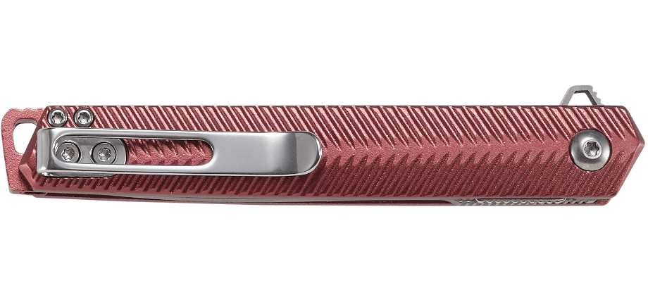 Nóż CRKT Stylus K820BXP Zaprojektowany przez światowej sławy projektanta noży, Kena Oniona, Stylus™ prezentuje szczyptę klasy dzięki eleganckiemu, smukłemu profilowi, który pasuje do każdej kieszeni. Elegancki nóż, równoważący styl i funkcjonalność. Cechy: Flipper wspomaga szybkie wysunięcie ostrza System łożyskowy IKBS Rękojeść z lekkiego i mocnego aluminium Klips do łatwego przenoszenia Specyfikacje: Długość ostrza / 80,67 - LifeGun.pl Nóż CRKT Stylus K820BXP-7