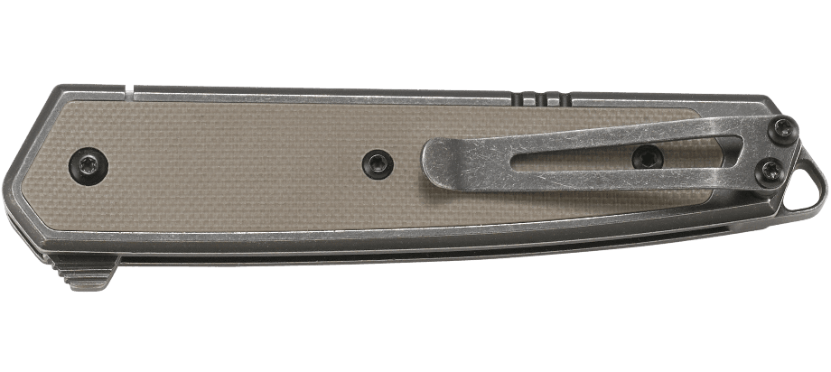 Nóż CRKT Cinco 7091 Wiele lat temu projektant Richard Rogers wypuścił na rynek nóż Cuatro. Teraz postanowił ponowić swój sukces dzięki Cinco, składanemu nożowi o smukłej budowie, którego można zabrać ze sobą wszędzie. W dużym skrócie podobnie jak Cuatro, Cinco jest po prostu niesamowity. Cechy: Flipper ułatwia szybkie otwarcie ostrza System łożyskowy IKBS zapewnia płynne - LifeGun.pl Nóż CRKT Cinco 7091-5