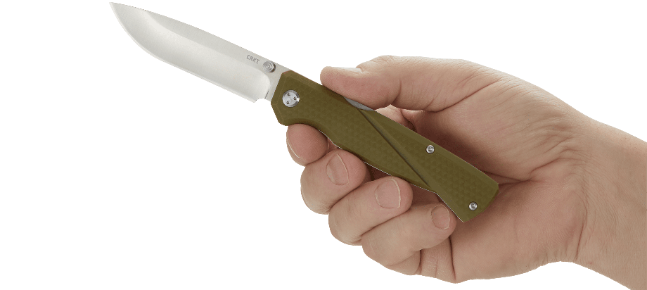 Nóż CRKT Kova 6434 Nazwa Kova wywodzi się z fińskiego pochodzenia, co oznacza „twardy, wytrzymały”. Zaprojektowany przez doświadczonego projektanta noży, Kena Steigerwalta, składany nóż z blokadą typu "Front Lock" to nie tylko jego nazwa, ale także sposób, w jaki stawia czoła codziennym zadaniom i wyzwaniom. Cechy: Łatwe do ostrzenia: ostrze ze stali nierdzewnej o wysokiej zawartości węgla - LifeGun.pl Nóż CRKT Kova 6434-8