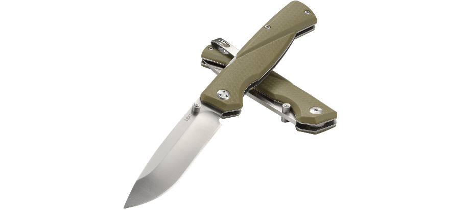 Nóż CRKT Kova 6434 Nazwa Kova wywodzi się z fińskiego pochodzenia, co oznacza „twardy, wytrzymały”. Zaprojektowany przez doświadczonego projektanta noży, Kena Steigerwalta, składany nóż z blokadą typu "Front Lock" to nie tylko jego nazwa, ale także sposób, w jaki stawia czoła codziennym zadaniom i wyzwaniom. Cechy: Łatwe do ostrzenia: ostrze ze stali nierdzewnej o wysokiej zawartości węgla - LifeGun.pl Nóż CRKT Kova 6434-9