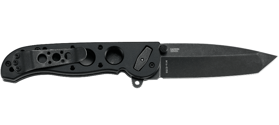 Nóż CRKT M16®-02DB M16 to najpopularniejsza seria noży składanych jaką kiedykolwiek stworzyła firma CRKT. Ostrze o taktycznym profilu Tanto świetnie nadające się do walki, pchnięć i podważania wykonano z wysokiej jakości stali narzędziowej D2, która długo trzyma ostrość. Wykończenie jej na czarno metodą Stonewash pozostawia nieregularną powłokę która maskuje ślady powstałe podczas użycia. Zastosowanie systemu - LifeGun.pl Nóż CRKT M16-02DB-2