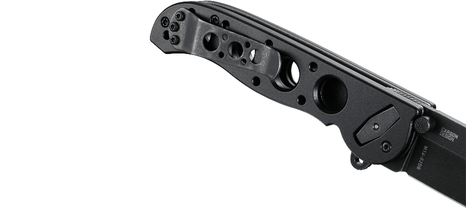 Nóż CRKT M16®-02DB M16 to najpopularniejsza seria noży składanych jaką kiedykolwiek stworzyła firma CRKT. Ostrze o taktycznym profilu Tanto świetnie nadające się do walki, pchnięć i podważania wykonano z wysokiej jakości stali narzędziowej D2, która długo trzyma ostrość. Wykończenie jej na czarno metodą Stonewash pozostawia nieregularną powłokę która maskuje ślady powstałe podczas użycia. Zastosowanie systemu - LifeGun.pl Nóż CRKT M16-02DB-6
