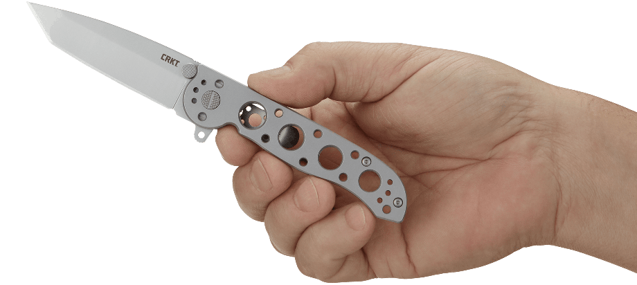 Nóż CRKT M16-02SS M16 to popularna seria noży składanych zaprojektowanych dla firmy CRKT przez Kita Carsona, która od lat cieszy się uznaniem i zainteresowaniem wśród użytkowników. Ostrze o taktycznym profilu Tanto ze stali nierdzewnej Sandvik 12C27 wykończono metodą Beadlast pozostawiajacą matową powłokę, która nie odbija światła. W rękojeść wbudowano blokadę Frame Lock, która chroni przed przypadkowym - LifeGun.pl Nóż CRKT M16-02SS-7