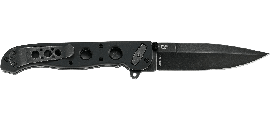Nóż CRKT M16-03DB M16-03DB to nowa wersja popularnego modelu M16, projektu Kita Carsona. Nowa odsłona łączy trzy rewolucyjne rozwiązania: system łożyskowy IKBS, blokadę Deadbolt oraz wspomagane wysuwanie ostrza. Idealne połączenie funkcjonalności i wydajności. Dane Techniczne: Długość całkowita – 209.55 mm Długość po złożeniu – 118.16 mm Waga – 113.40 g Rękojeść – Aluminium Blokada – Deadbolt Lock - LifeGun.pl Nóż CRKT M16-03DB-6