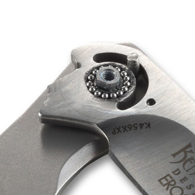 Ostrze ząbkowane: Nie | Opakowanie: Pudełko kartonowe | Waga (g): 43 | Rodzaj ostrza:: Drop point | Stal: AUS 8 | Wykończenie ostrza: Satynowe | Długość po złożeniu (cm): 7.5 | Długość ostrza (cm): 5.6 | Twardość materiału ostrza::: 57-58 HRC | Projektant: Ken Onion | Długość całkowita (cm): 12.6 | Blokada ostrza: Frame Lock | Grubość ostrza (cm): 0.23 | Rękojeść: 420J2 - LifeGun.pl Nóż składany CRKT K451XXP Eros Small-4