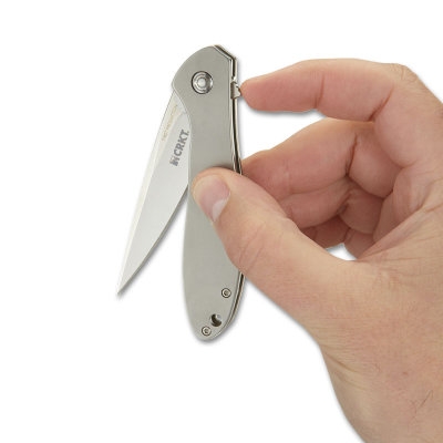 Asystent otwierania: IKBS | Ostrze ząbkowane: Nie | Opakowanie: Pudełko kartonowe | Waga (g): 85 | Rodzaj ostrza:: Drop point | Stal: AUS 8 | Wykończenie ostrza: Satynowe | Długość po złożeniu (cm): 10.3 | Długość ostrza (cm): 7.2 | Twardość materiału ostrza::: 57-58 HRC | Projektant: Ken Onion | Długość całkowita (cm): 17.6 | Blokada ostrza: Frame Lock | Grubość ostrza (cm): 0.25 | Rękojeść: 420J2 - LifeGun.pl Nóż składany CRKT K456XXP Eros Large-7