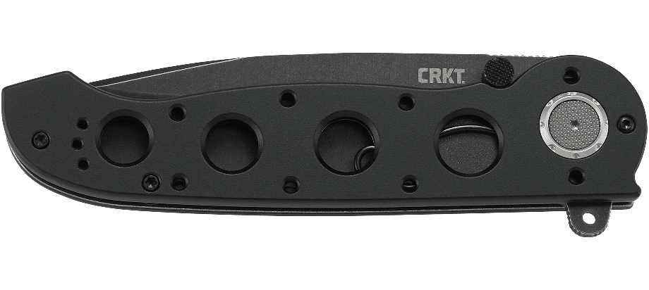 Nóż CRKT M16®-04DB M16 to najpopularniejsza seria noży składanych jaką kiedykolwiek stworzyła firma CRKT. Ostrze o taktycznym profilu Tanto świetnie nadające się do walki, pchnięć i podważania wykonano z wysokiej jakości stali narzędziowej D2. Wykończenie jej na czarno metodą Stonewash dobrze maskuje rysy powstające podczas eksploatacji. Zastosowanie systemu wspomagania Assisted Opening w postaci wewnętrznej sprężyny oraz - LifeGun.pl Nóż CRKT M16-04DB-4