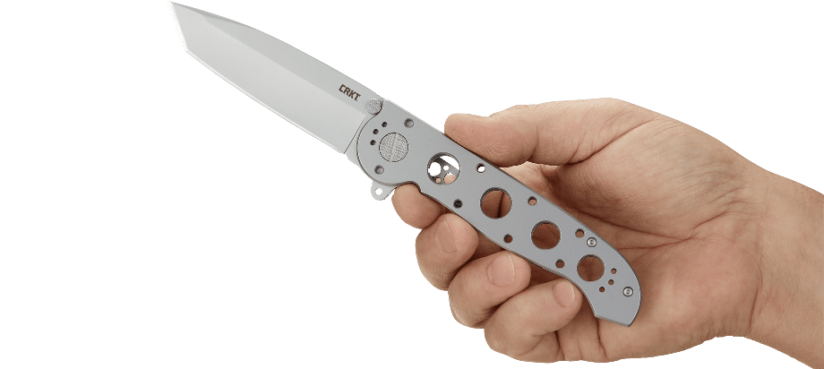 Nóż CRKT M16®-04SS M16 to najpopularniejsza seria noży składanych jaką kiedykolwiek stworzyła firma CRKT. Ostrze o profilu Spear Point i bardzo dobrych parametrach penetracyjnych wykonano z wytrzymałej stali nierdzewnej Sandvik 12C27 i wykończono metodą Beadlast, która nie odbija światła. Otwarcie noża jedną ręką możliwe jest z pomocą obustronnego kołka lub za pośrednictwem flippera pełniącego jednocześnie - LifeGun.pl Nóż CRKT M16®-04SS-7