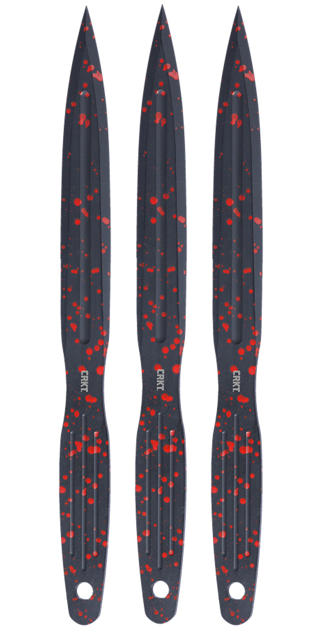 NOŻE DO RZUCANIA CRKT K930RKP ONION THROWING - zestaw 3 noży do rzucania CRKT K930RKP to udoskonalony projekt pierwszego noża do rzucania, projektu Kena Onion. Doskonale wyważone, dostarczane w zestawie po trzy sztuki. W komplecie wytrzymały, nylonowy pokrowiec. Specyfikacja: Stal ostrza / Stal węglowa 1050 Materiał Rękojeści / Stal węglowa 1050 Długość ostrza / 15,9 cm - LifeGun.pl NOŻE DO RZUCANIA CRKT K930RKP ONION THROWING - zestaw 3 noży do rzucania-1