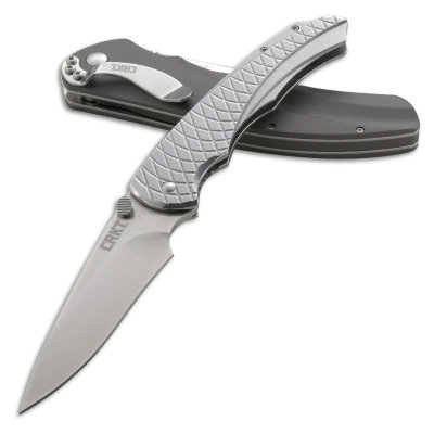 Ostrze ząbkowane: Nie | Opakowanie: Pudełko kartonowe | Waga (g): 71 | Rodzaj ostrza:: Drop point | Stal: 1.4116 | Wykończenie ostrza: Satynowe | Długość po złożeniu (cm): 9.3 | Długość ostrza (cm): 7.5 | Twardość materiału ostrza::: 55-57 HRC | Projektant: Matthew Lerch | Długość całkowita (cm): 16.6 | Blokada ostrza: Frame Lock | Grubość ostrza (cm): 0.25 | Rękojeść: 420J2 - LifeGun.pl Nóż CRKT 7040 Cobia Folding Knife-5