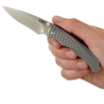 Ostrze ząbkowane: Nie | Opakowanie: Pudełko kartonowe | Waga (g): 71 | Rodzaj ostrza:: Drop point | Stal: 1.4116 | Wykończenie ostrza: Satynowe | Długość po złożeniu (cm): 9.3 | Długość ostrza (cm): 7.5 | Twardość materiału ostrza::: 55-57 HRC | Projektant: Matthew Lerch | Długość całkowita (cm): 16.6 | Blokada ostrza: Frame Lock | Grubość ostrza (cm): 0.25 | Rękojeść: 420J2 - LifeGun.pl Nóż CRKT 7040 Cobia Folding Knife-7