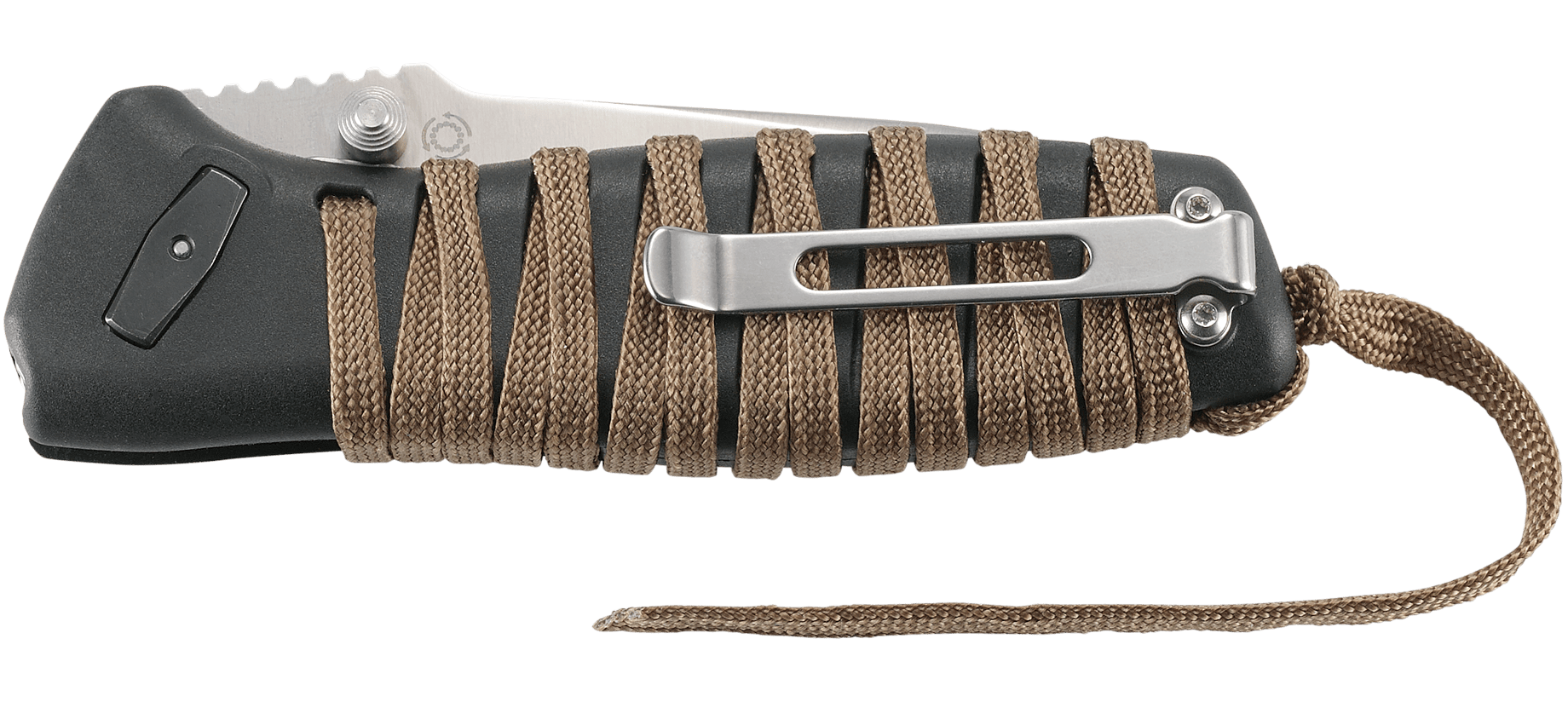 Nóż CRKT Parascale 6235 CRKT Parascale to wielce użytkowy nóż outdoorowy projektu TJ Schwarz'a. Model wyposażono w ostrze wykonane ze stali D2, oraz innowacyjny system Deadbolt. Rękojeść dodatkowo owiniętą sznurkiem z materiału poprawiając tym samym chwyt w różnych warunkach pogodowych. Specyfikacje: Długość ostrza / 81.05 mm Stal / D2 Wykończenie ostrza / Satin Grubość ostrza - LifeGun.pl Nóż CRKT Parascale 6235-7