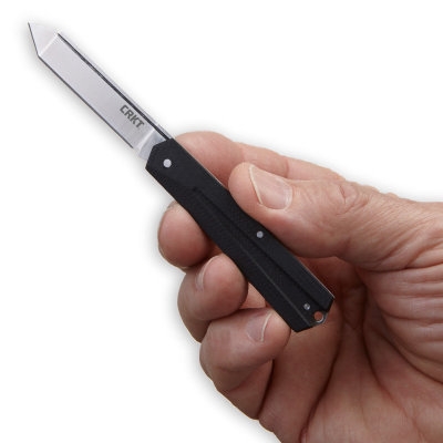 Ostrze ząbkowane: Nie | Opakowanie: Pudełko kartonowe | Waga (g): 23 | Rodzaj ostrza:: Tanto | Stal: 8Cr14MoV | Wykończenie ostrza: Satynowe | Długość po złożeniu (cm): 7.5 | Długość ostrza (cm): 5.7 | Twardość materiału ostrza::: 58-60 HRC | Projektant: Ken Steigerwalt | Długość całkowita (cm): 13 | Blokada ostrza: Slip Joint | Grubość ostrza (cm): 0.23 | Rękojeść: G10 - LifeGun.pl Nóż CRKT Steigerwalt Art Deco 6403-6