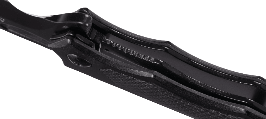 Asystent otwierania: Nie | Ostrze ząbkowane: Tak | Opakowanie: Pudełko kartonowe | Waga (g): 133 | Stal: 8Cr13MoV | Wykończenie ostrza: Czarna oksyda | Długość po złożeniu (cm): 11.5 | Długość ostrza (cm): 9.2 | Rękojeść: Termoplastyczna guma + aluminium 6061 T6 | Projektant: Jeremy Valdez | Długość całkowita (cm): 20.7 | Blokada ostrza: Locking Liner | Grubość ostrza (cm): 0.3 | Rodzaj ząbkowania ostrza: Veff Serrations - LifeGun.pl Nóż CRKT Septimo 7050-10