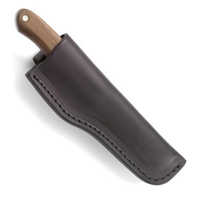 Asystent otwierania: Nie | Ostrze ząbkowane: Nie | Futerał: Skórzana kabura | Opakowanie: Pudełko kartonowe | Waga (g): 150 | Rodzaj ostrza:: Drop point | Stal: Stal karbonowa 1075 | Wykończenie ostrza: Satynowe | Grubość ostrza (cm): 0.35 | Rękojeść: Drewno orzecha | Twardość materiału ostrza::: 50-55 HRC | Projektant: Abe Elias | Długość całkowita (cm): 23.3 | Blokada ostrza: Ostrze stałe | Długość ostrza (cm): 11.5 - LifeGun.pl Nóż myśliwski CRKT 3760 Saker-7