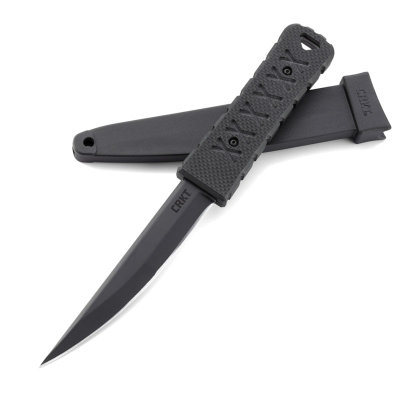 Ostrze ząbkowane: Nie | Futerał: Nylonowy z włóknem szklanym | Opakowanie: Pudełko kartonowe | Waga (g): 111 | Rodzaj ostrza:: Zmodyfikowane tanto | Stal: AUS 8 | Wykończenie ostrza: Proszkowane | Grubość ostrza (cm): 0.38 | Rękojeść: G10 | Twardość materiału ostrza::: 58-59 HRC | Projektant: James Williams | Długość całkowita (cm): 22.1 | Blokada ostrza: Ostrze stałe | Długość ostrza (cm): 11.6 - LifeGun.pl Nóż CRKT 2930 Williams Yukanto-9