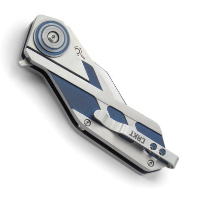 Asystent otwierania: IKBS | Ostrze ząbkowane: Nie | Futerał: Nie | Opakowanie: Pudełko kartonowe | Waga (g): 170 | Rodzaj ostrza:: Zmodyfikowane tanto | Stal: 8Cr14MoV | Wykończenie ostrza: Polerowane, lustrzane | Długość po złożeniu (cm): 11.5 | Długość ostrza (cm): 7.9 | Twardość materiału ostrza::: 57-59 HRC | Projektant: Terry Renner | Długość całkowita (cm): 19.4 | Blokada ostrza: Locking Liner | Grubość ostrza (cm): 0.3 | Rękojeść: 2Cr13 + Azotek Tytanu - LifeGun.pl Nóż składany CRKT 2392 Renner Deviation-3