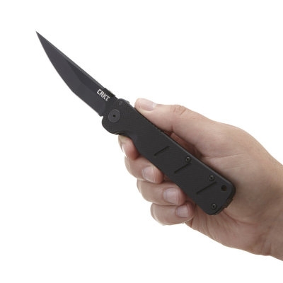 Asystent otwierania: Nie | Ostrze ząbkowane: Nie | Futerał: Nie | Opakowanie: Pudełko kartonowe | Waga (g): 119 | Rodzaj ostrza:: Zmodyfikowane tanto | Stal: AUS8A | Wykończenie ostrza: Czarna powłoka ochronna | Długość po złożeniu (cm): 11.5 | Długość ostrza (cm): 9.2 | Twardość materiału ostrza::: 57-59 HRC | Projektant: James Williams | Długość całkowita (cm): 20.9 | Blokada ostrza: Frame Lock + LAWKS | Grubość ostrza (cm): 0.38 | Rękojeść: 420J2 + G10 - LifeGun.pl Nóż składany CRKT 2926 Shizuka Noh Ken-5